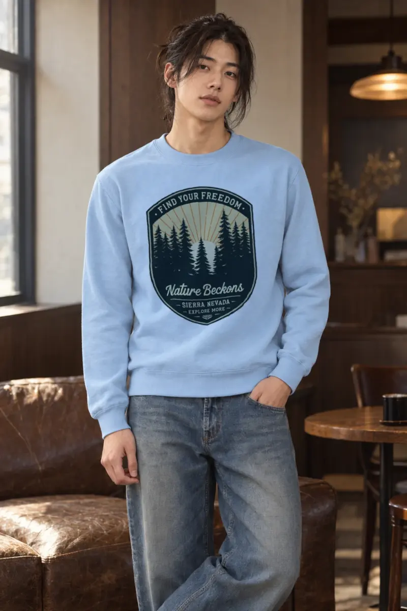 "Find Your Freedom" Heavy Blend Unisex Crewneck Sweatshirt