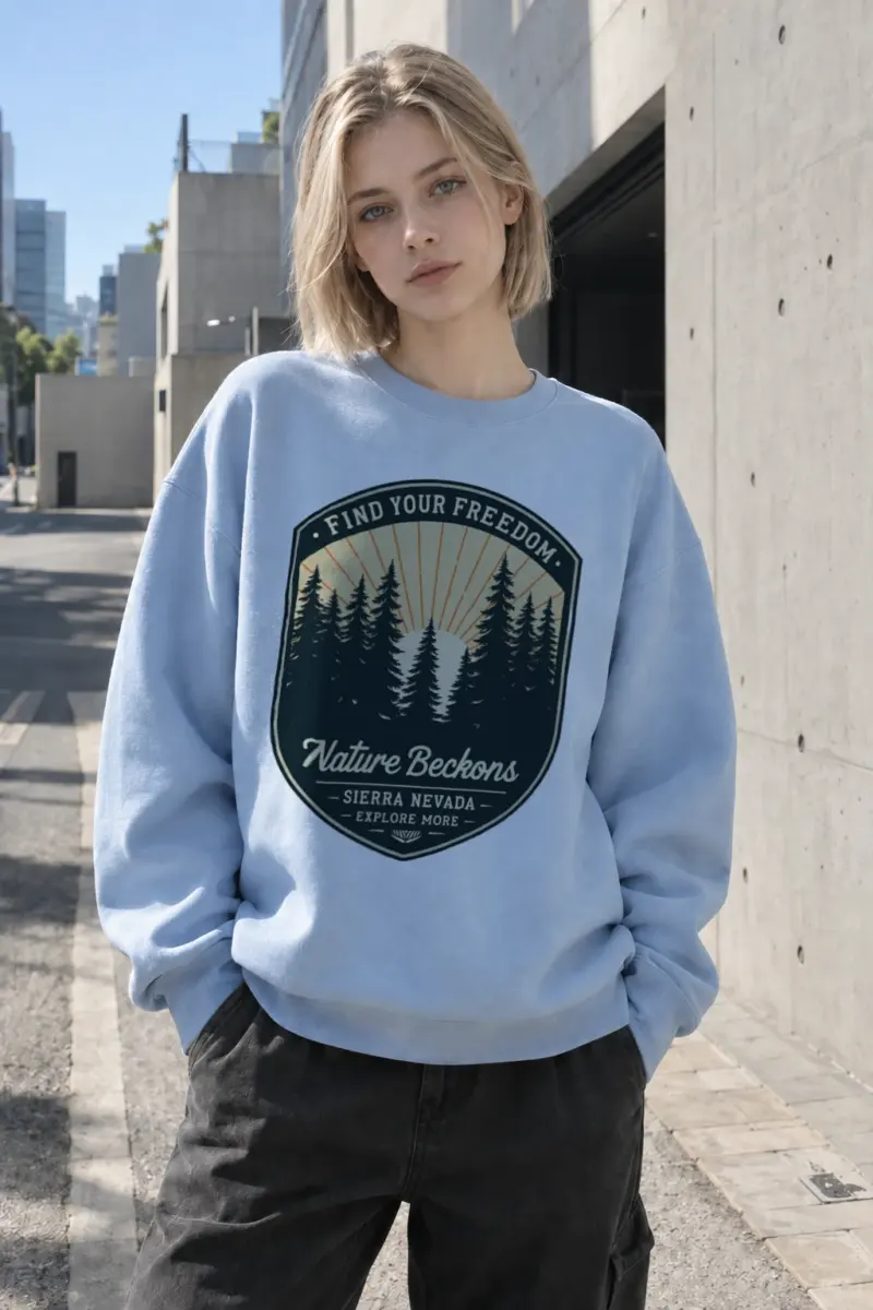 "Find Your Freedom" Heavy Blend Unisex Crewneck Sweatshirt | Gildan 18000