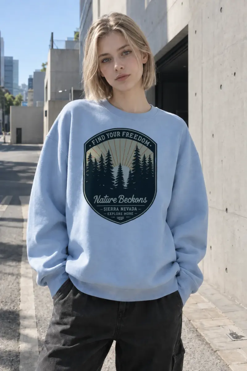 "Find Your Freedom" Heavy Blend Unisex Crewneck Sweatshirt | Gildan 18000