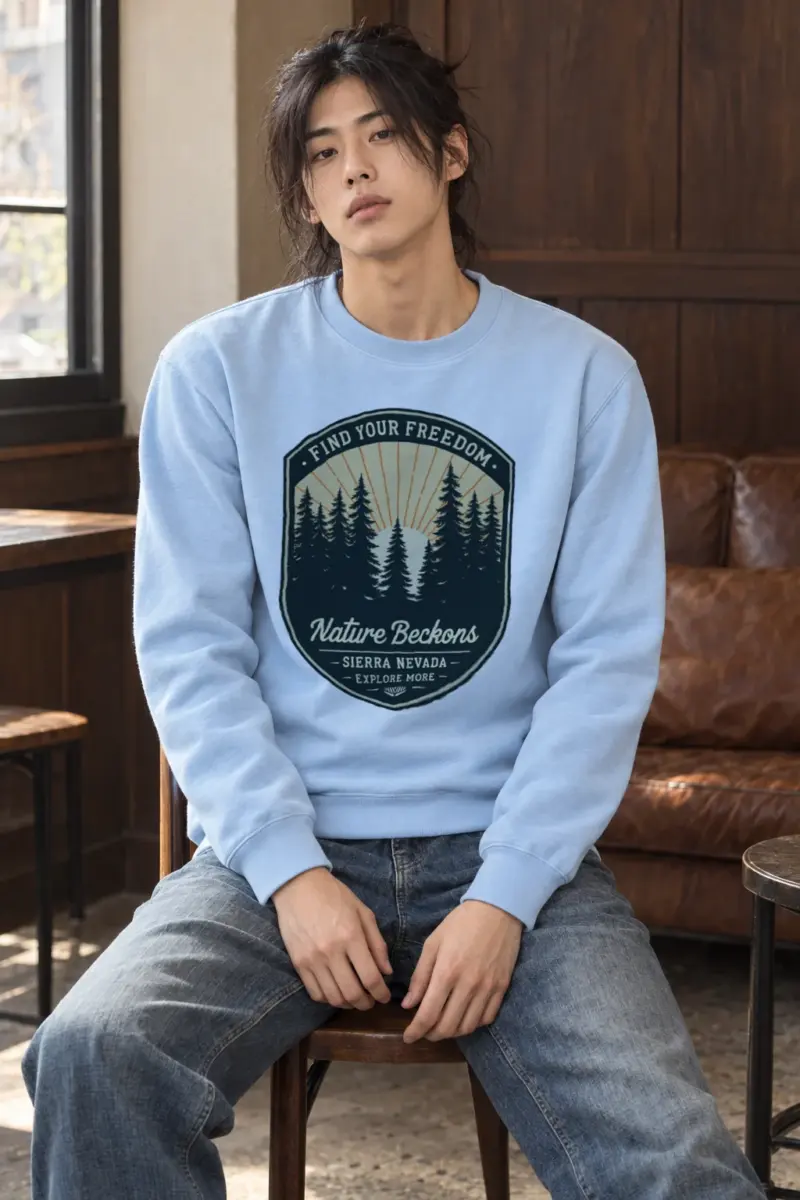 "Find Your Freedom" Heavy Blend Unisex Crewneck Sweatshirt | Gildan 18000