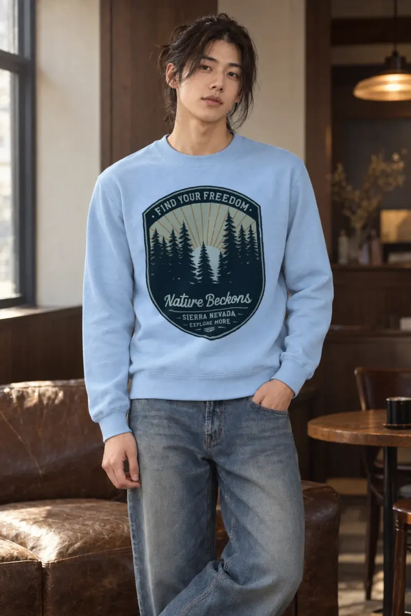 "Find Your Freedom" Heavy Blend Unisex Crewneck Sweatshirt