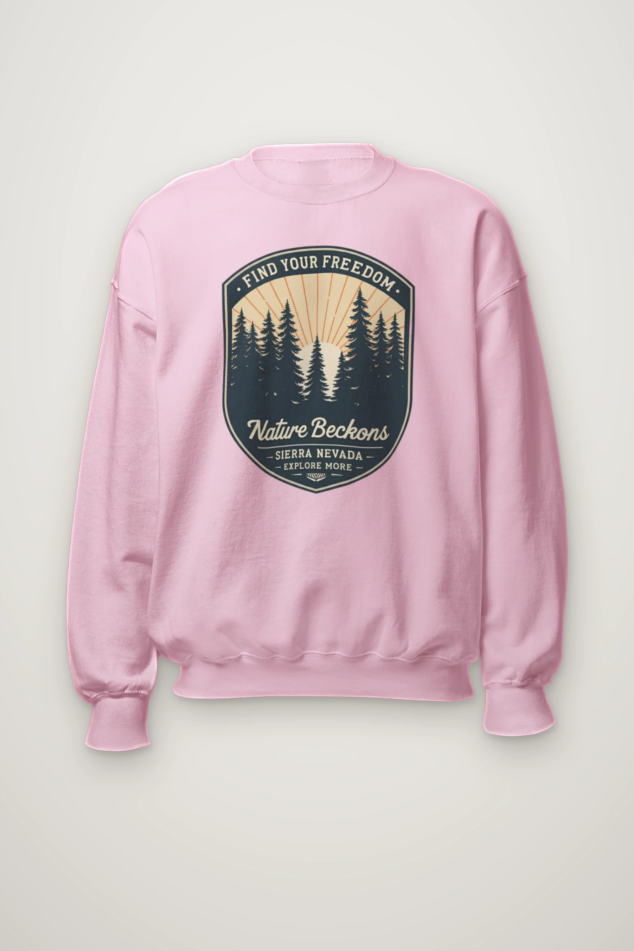 "Find Your Freedom" Heavy Blend Unisex Crewneck Sweatshirt
