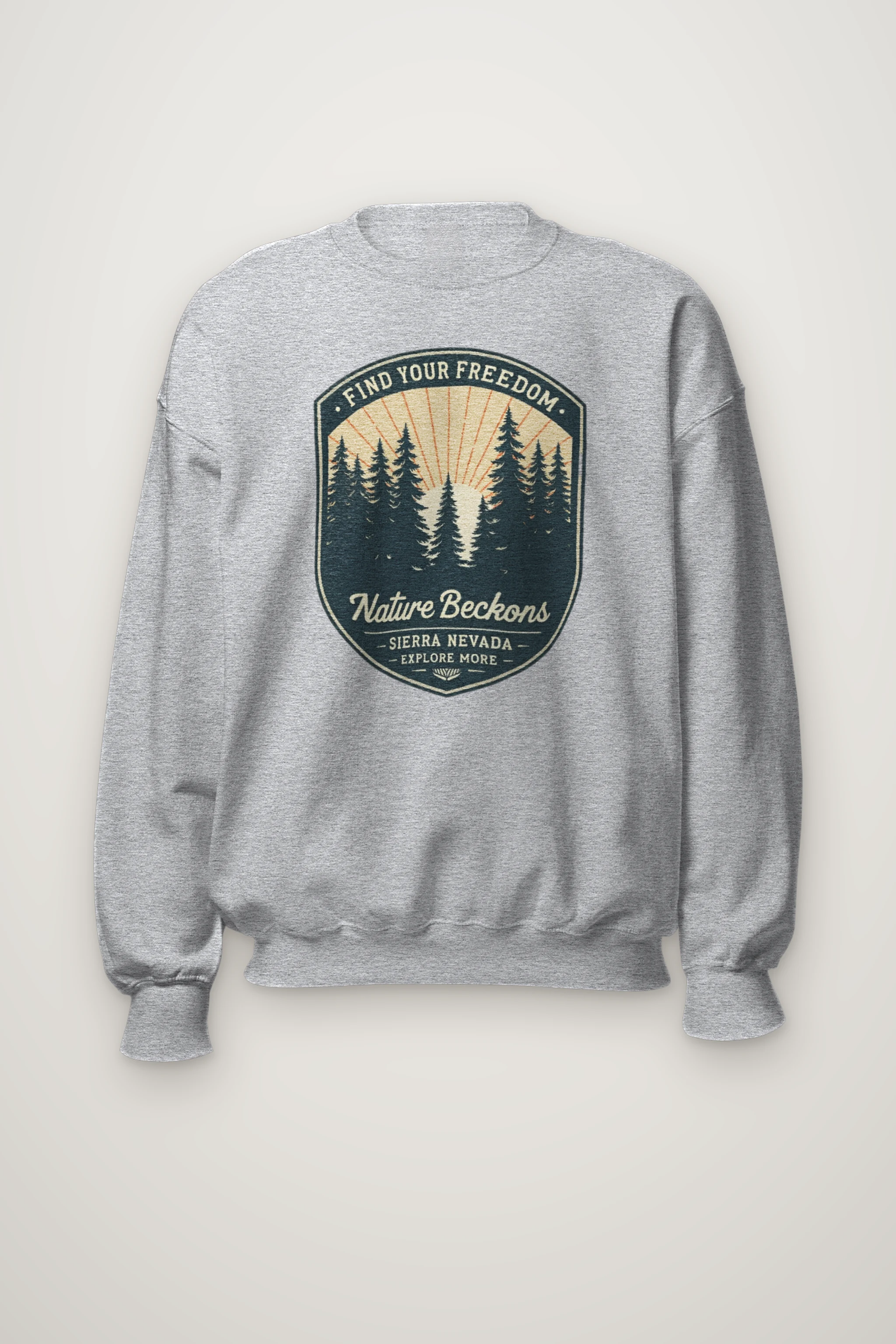 "Find Your Freedom" Heavy Blend Unisex Crewneck Sweatshirt