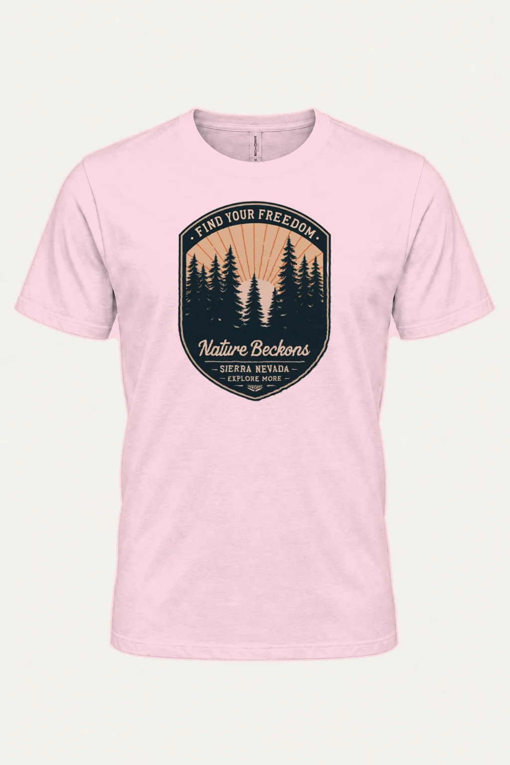 "Find Your Freedom" Heavyweight Unisex Crewneck T-shirt | Gildan 5000