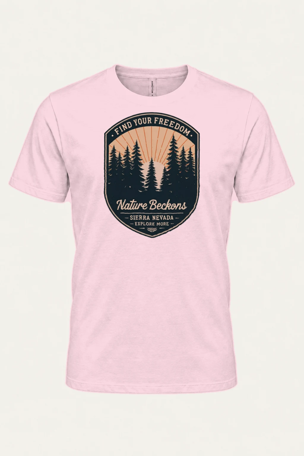 "Find Your Freedom" Heavyweight Unisex Crewneck T-shirt | Gildan 5000