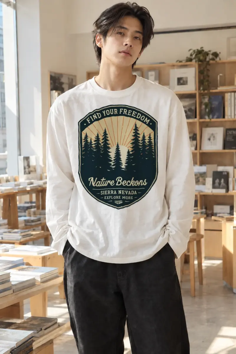 “Find Your Freedom” Unisex Longsleeve T-shirt | Gildan 2400