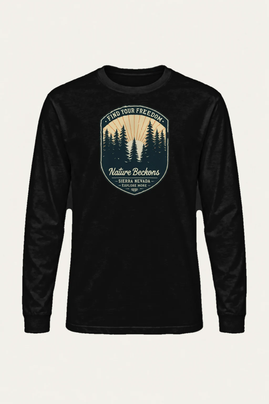 "Find Your Freedom" Unisex Longsleeve T-shirt | Gildan 2400