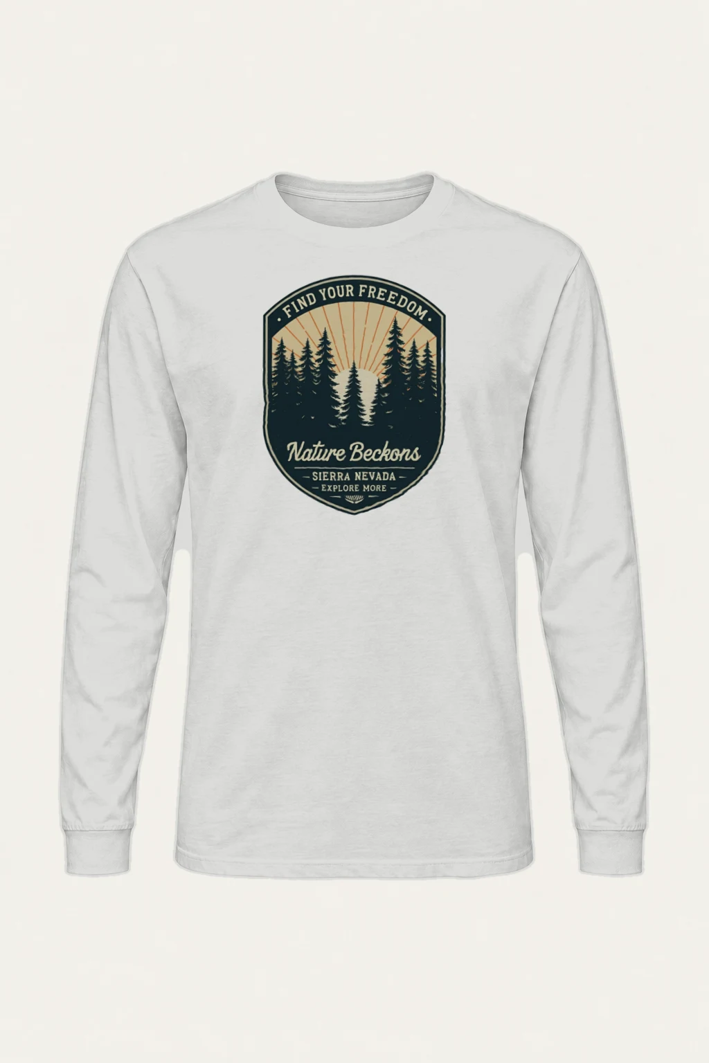"Find Your Freedom" Unisex Longsleeve T-shirt | Gildan 2400