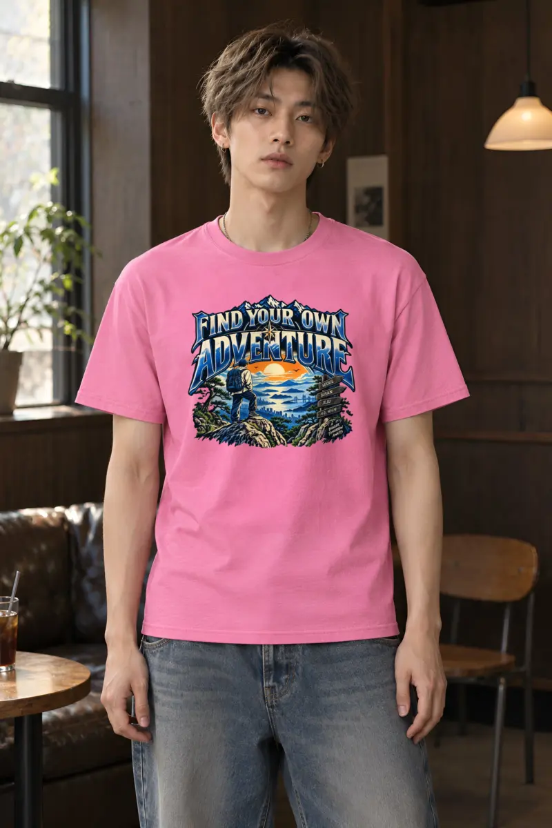 "A Bigger Tomorrow Awaits" Heavyweight Unisex Crewneck T-shirt