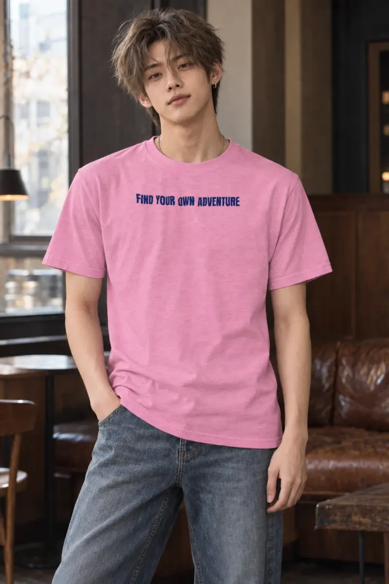 "Find Your Own Adventure" Heavyweight Unisex Crewneck T-shirt