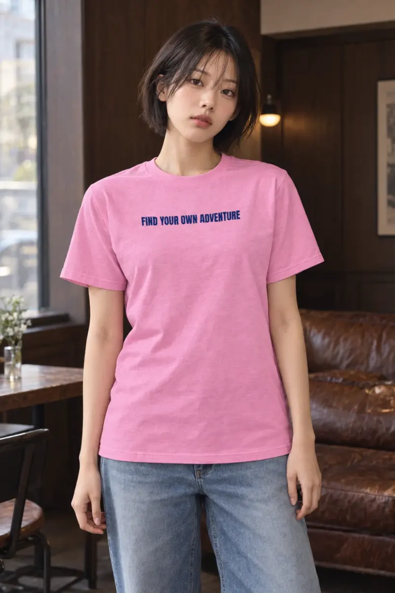 "Find Your Own Adventure" Heavyweight Unisex Crewneck T-shirt