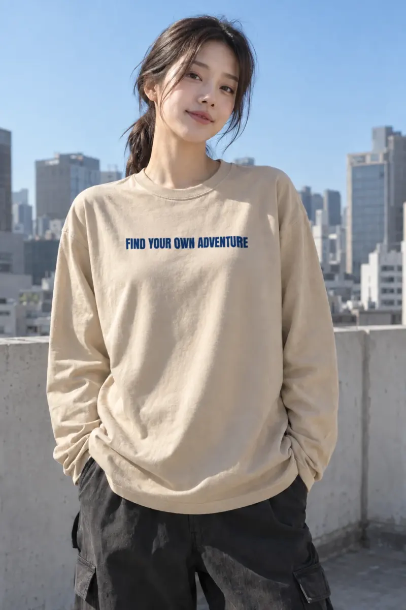 "Find Your Own Adventure" Unisex Longsleeve T-shirt | Gildan 2400