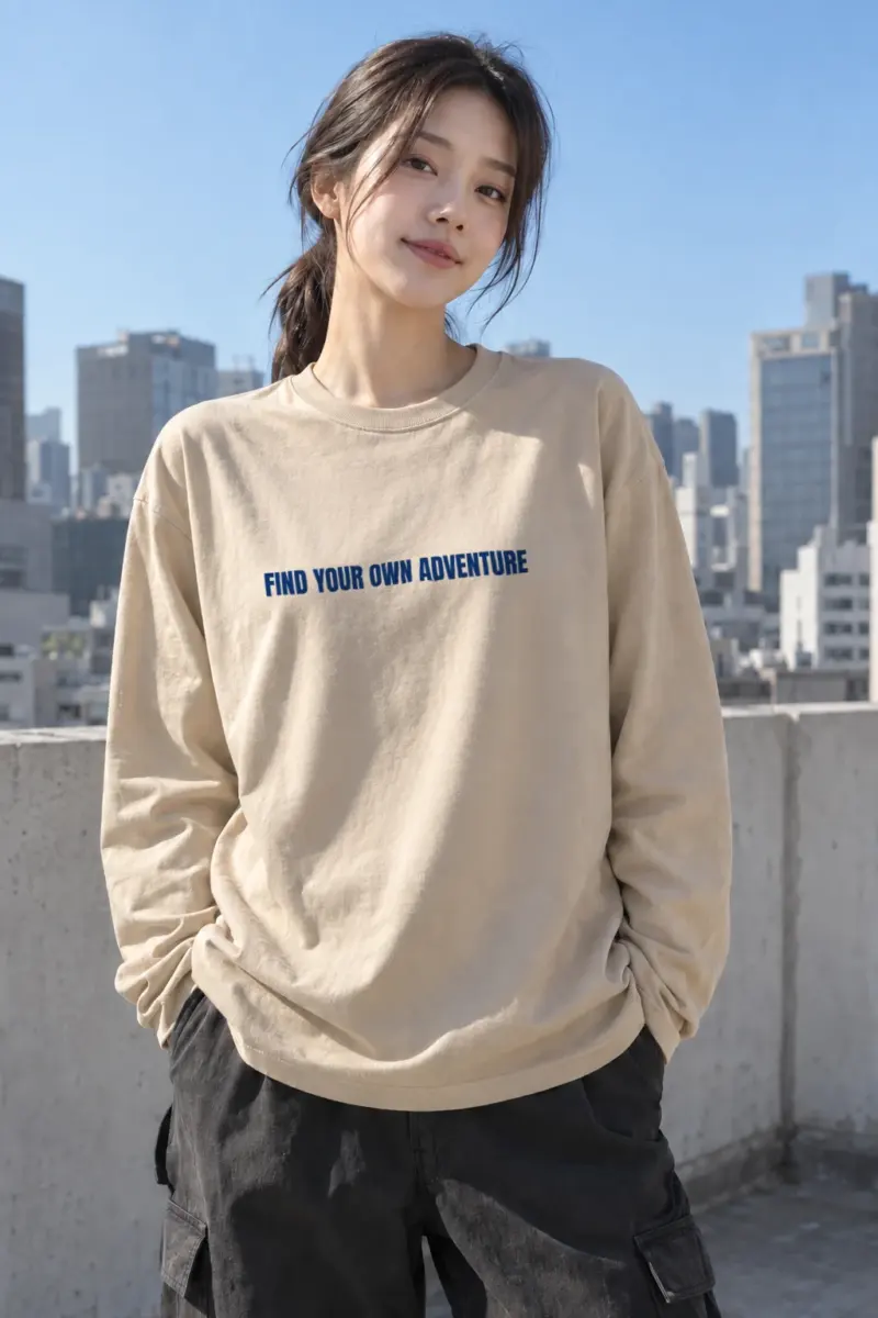 "Find Your Own Adventure" Unisex Longsleeve T-shirt | Gildan 2400