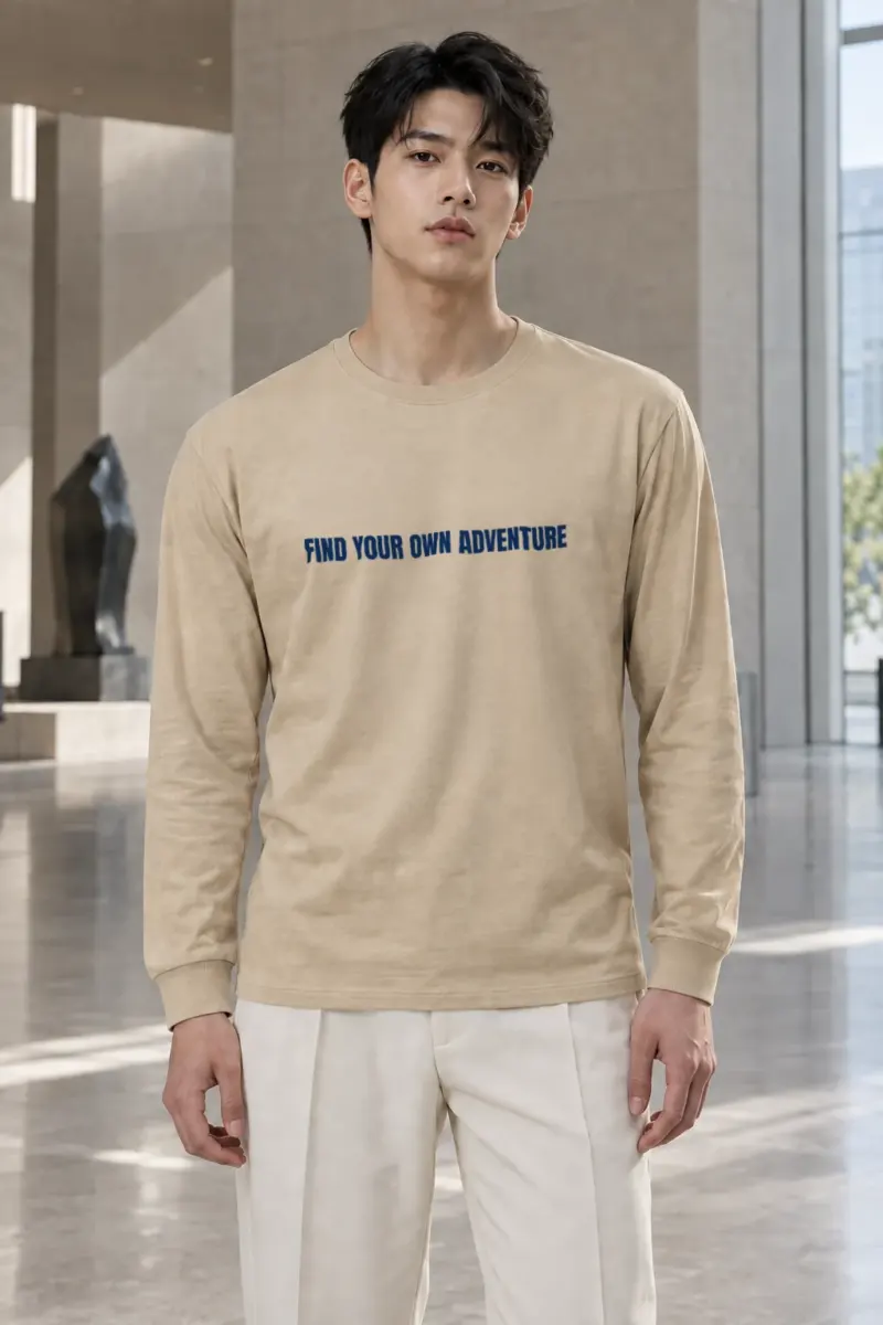 "Find Your Own Adventure" Unisex Longsleeve T-shirt | Gildan 2400