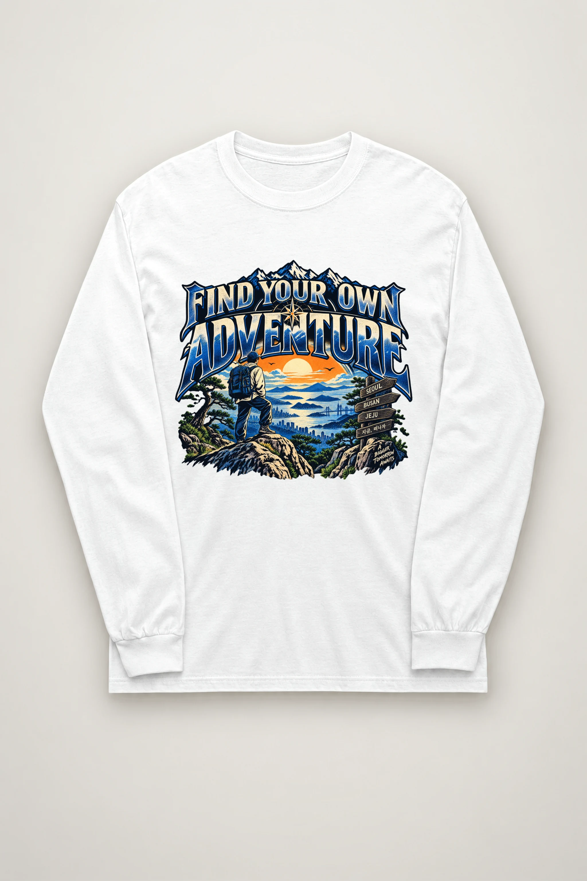 "Now, Let’s Go" Unisex Longsleeve T-shirt