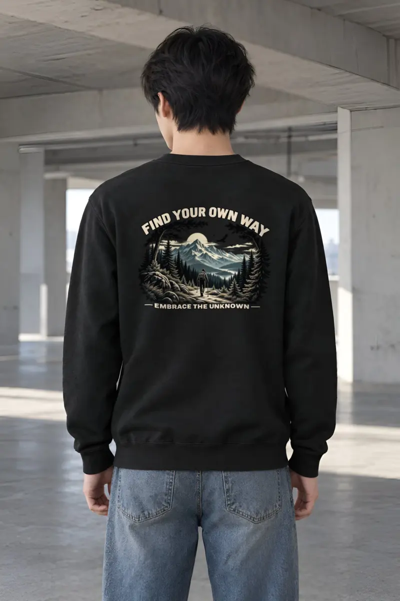 "Find Your Own Way" Heavy Blend Unisex Crewneck Sweatshirt