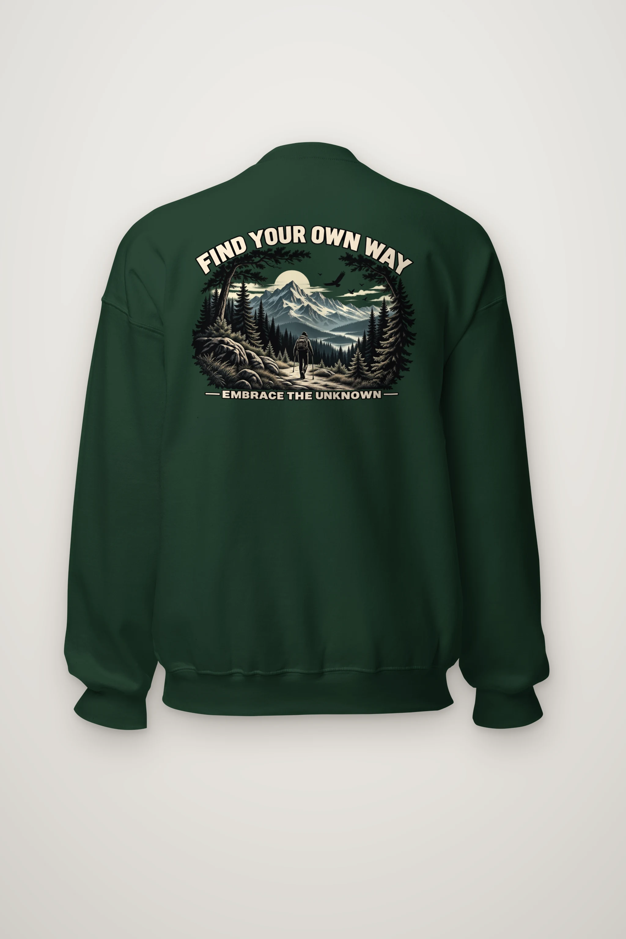 "Find Your Own Way" Heavy Blend Unisex Crewneck Sweatshirt