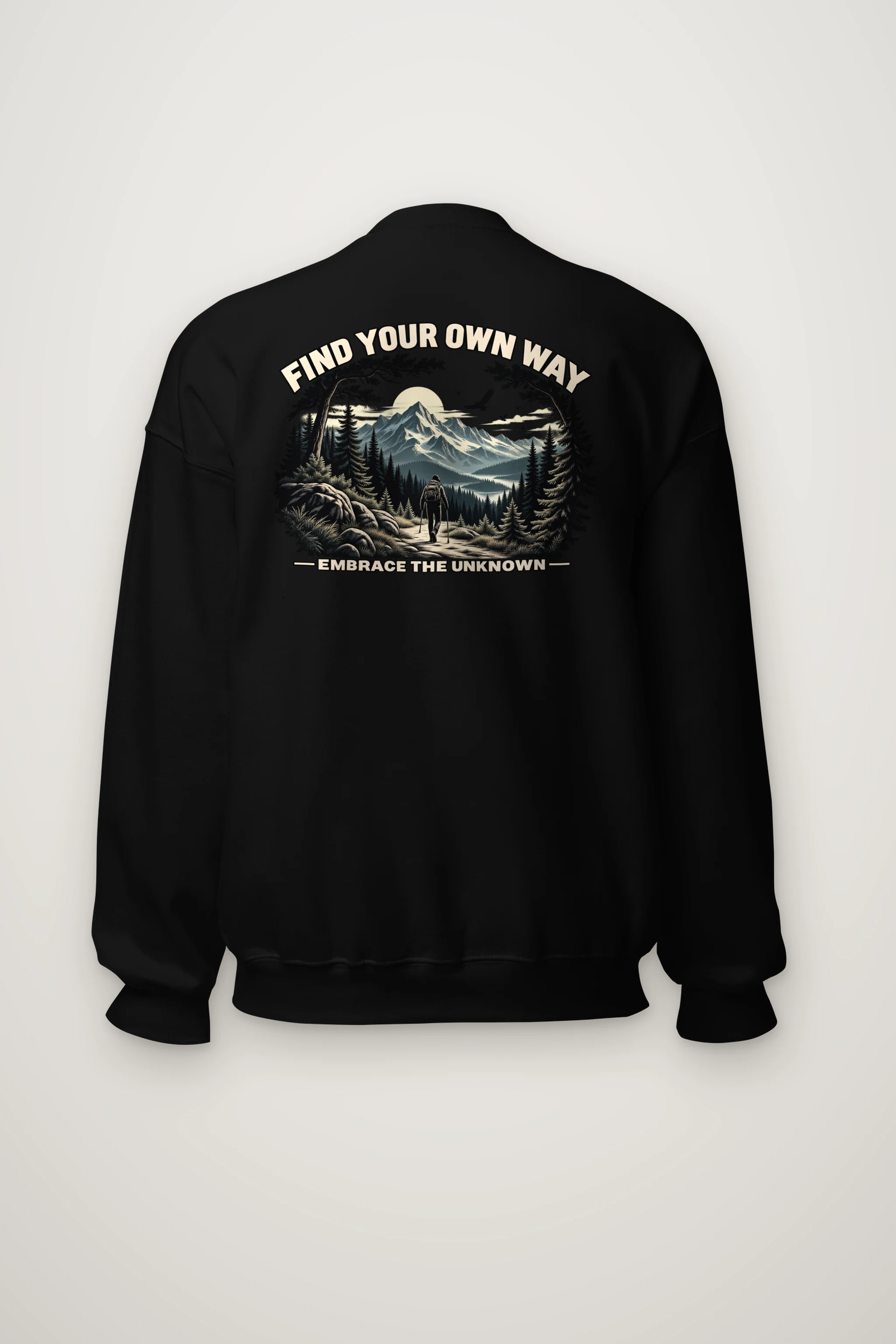 "Find Your Own Way" Heavy Blend Unisex Crewneck Sweatshirt