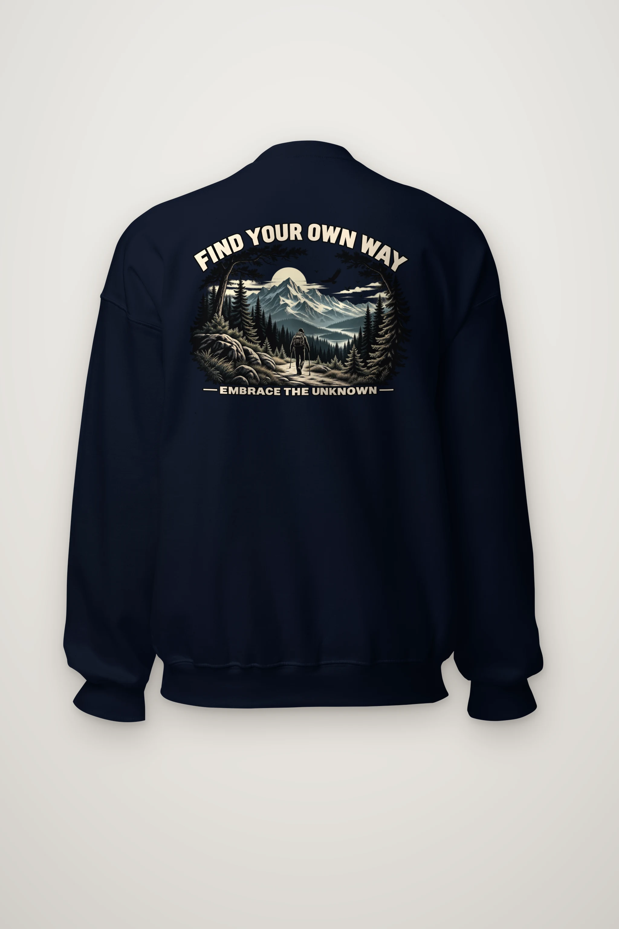 "Find Your Own Way" Heavy Blend Unisex Crewneck Sweatshirt