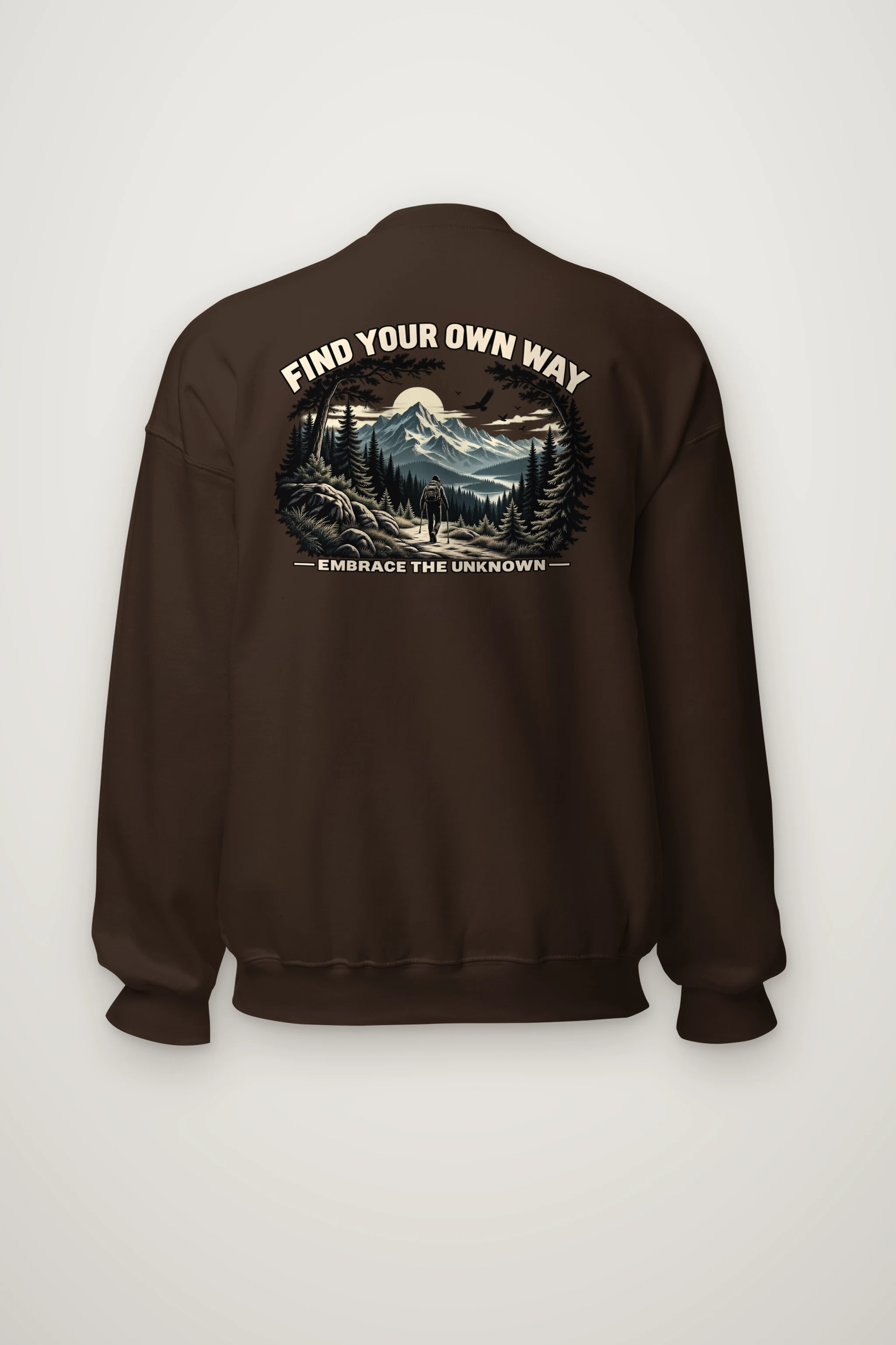 "Find Your Own Way" Heavy Blend Unisex Crewneck Sweatshirt