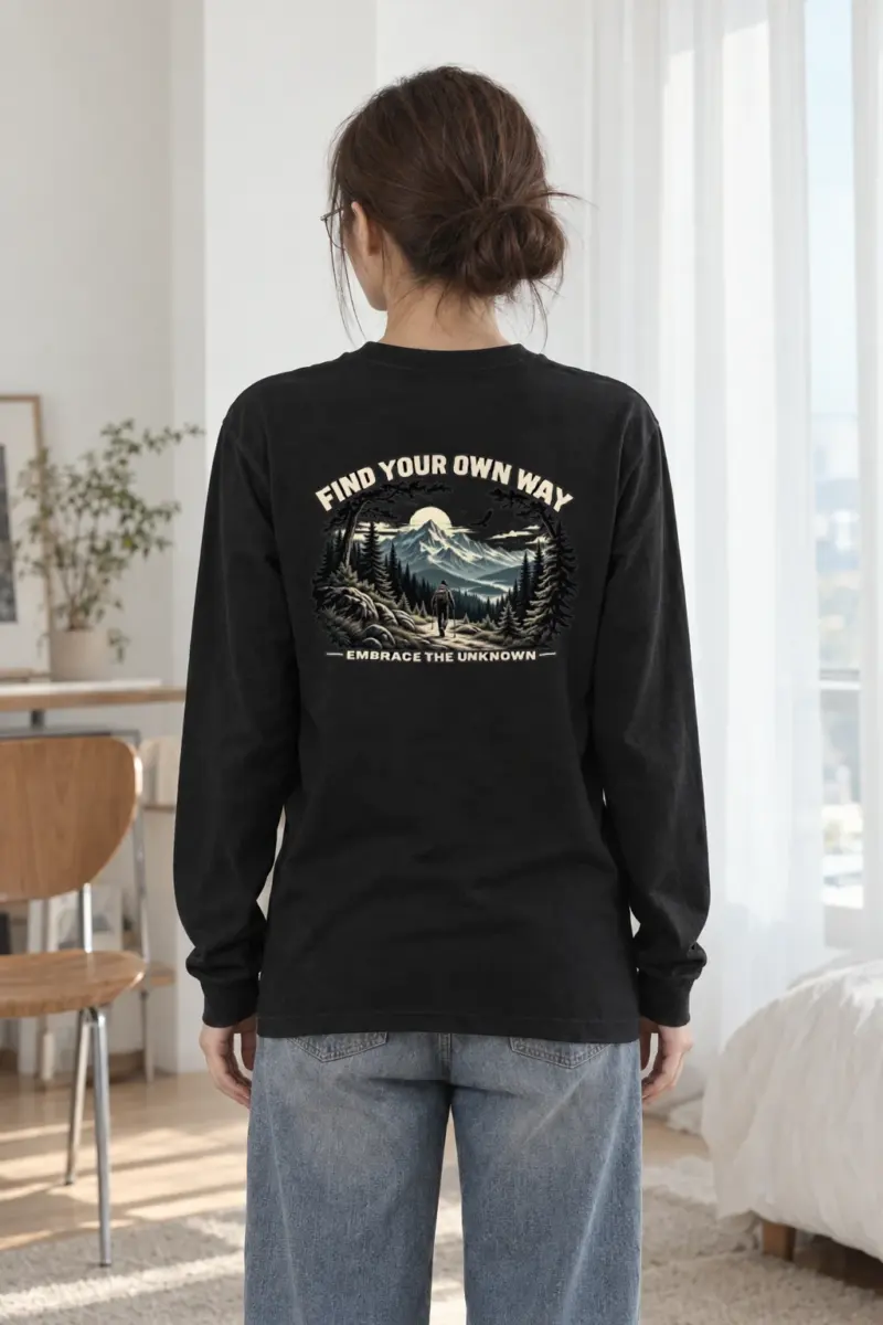 "Find Your Own Way" Unisex Longsleeve T-shirt