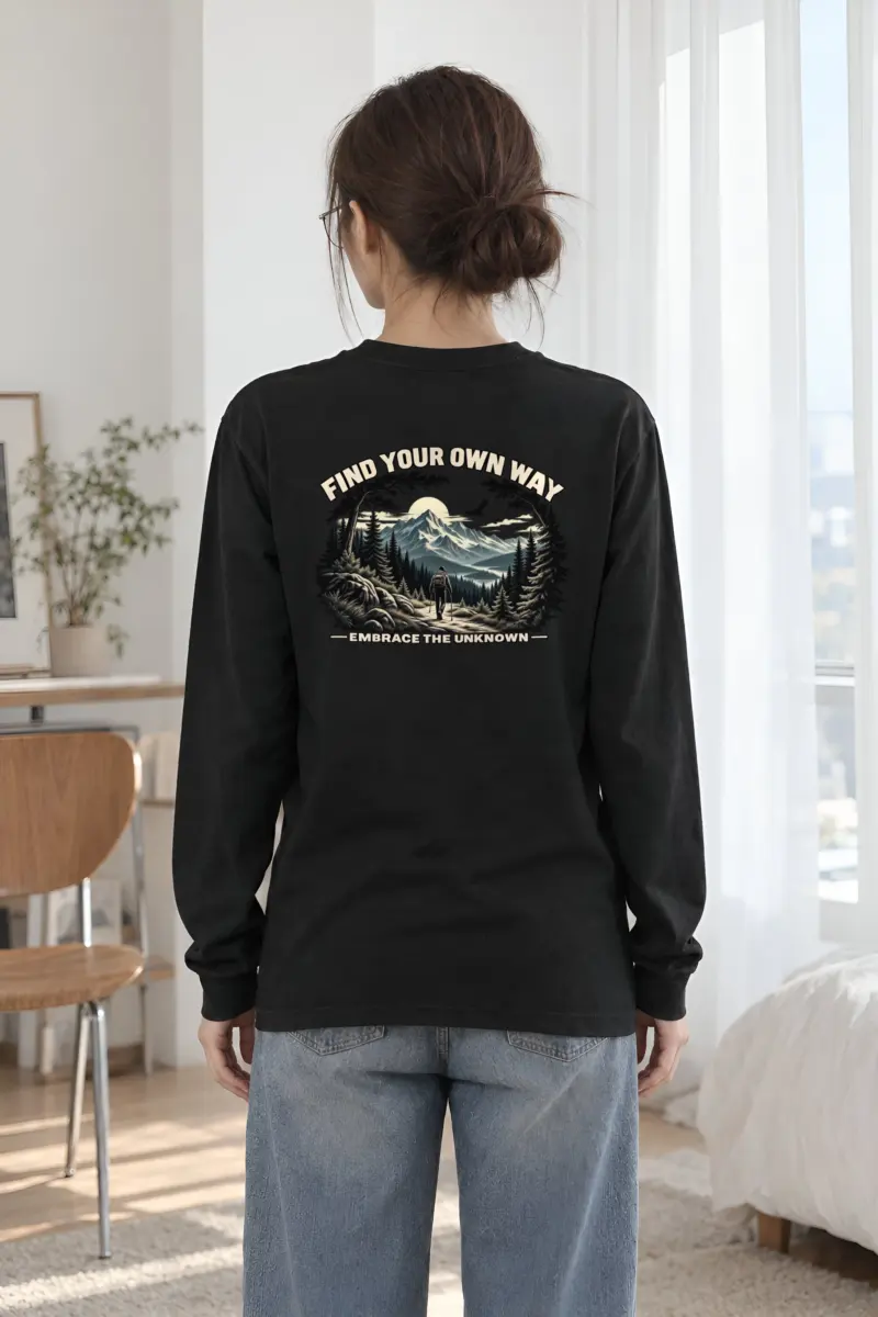 "Find Your Own Way" Unisex Longsleeve T-shirt