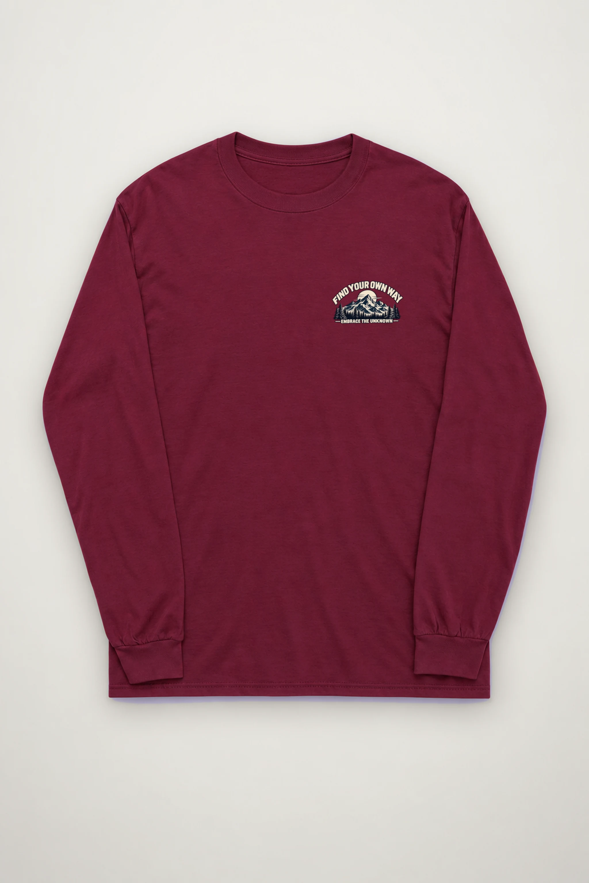 "Find Your Own Way" Unisex Longsleeve T-shirt
