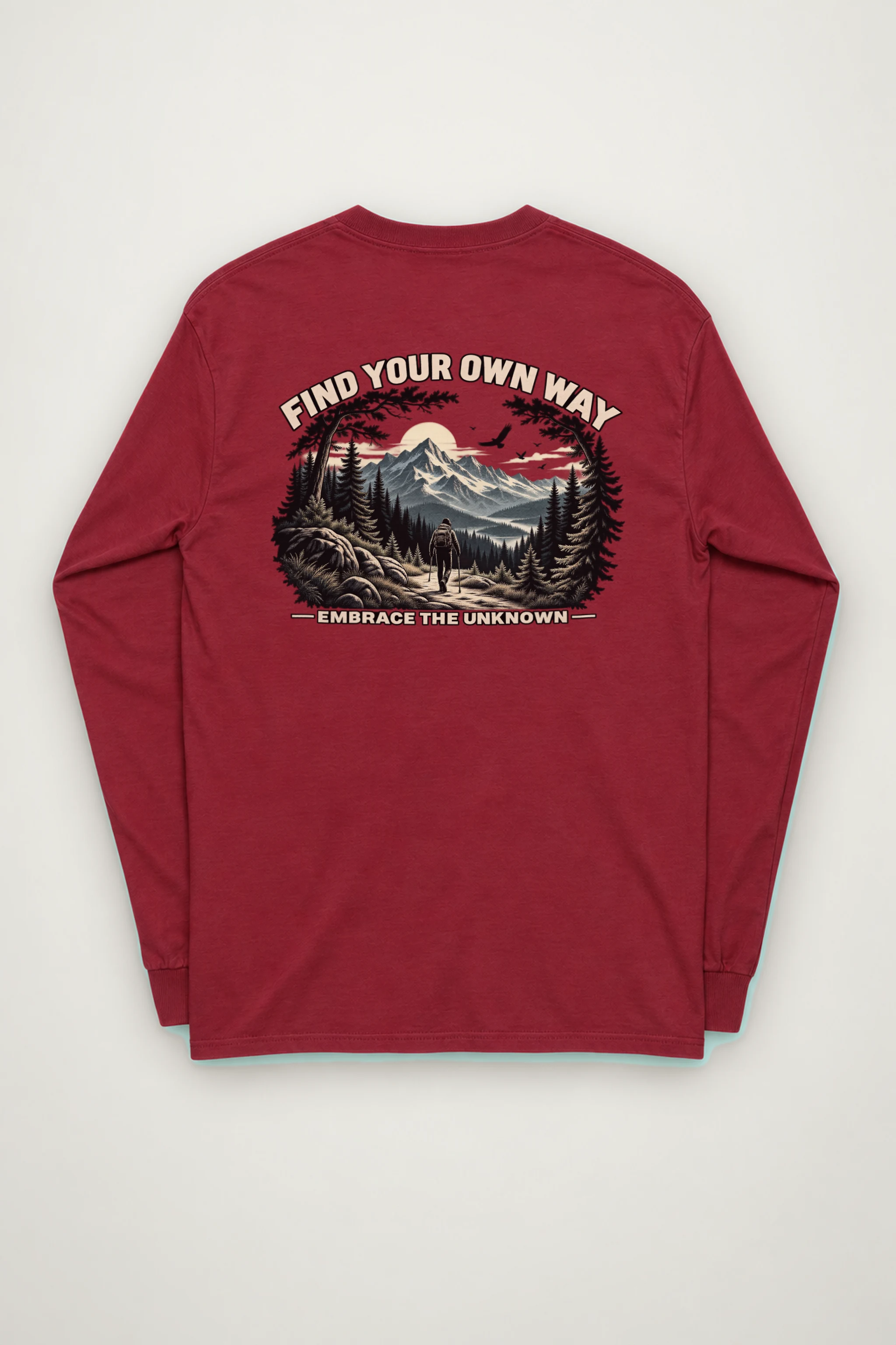 "Find Your Own Way" Unisex Longsleeve T-shirt