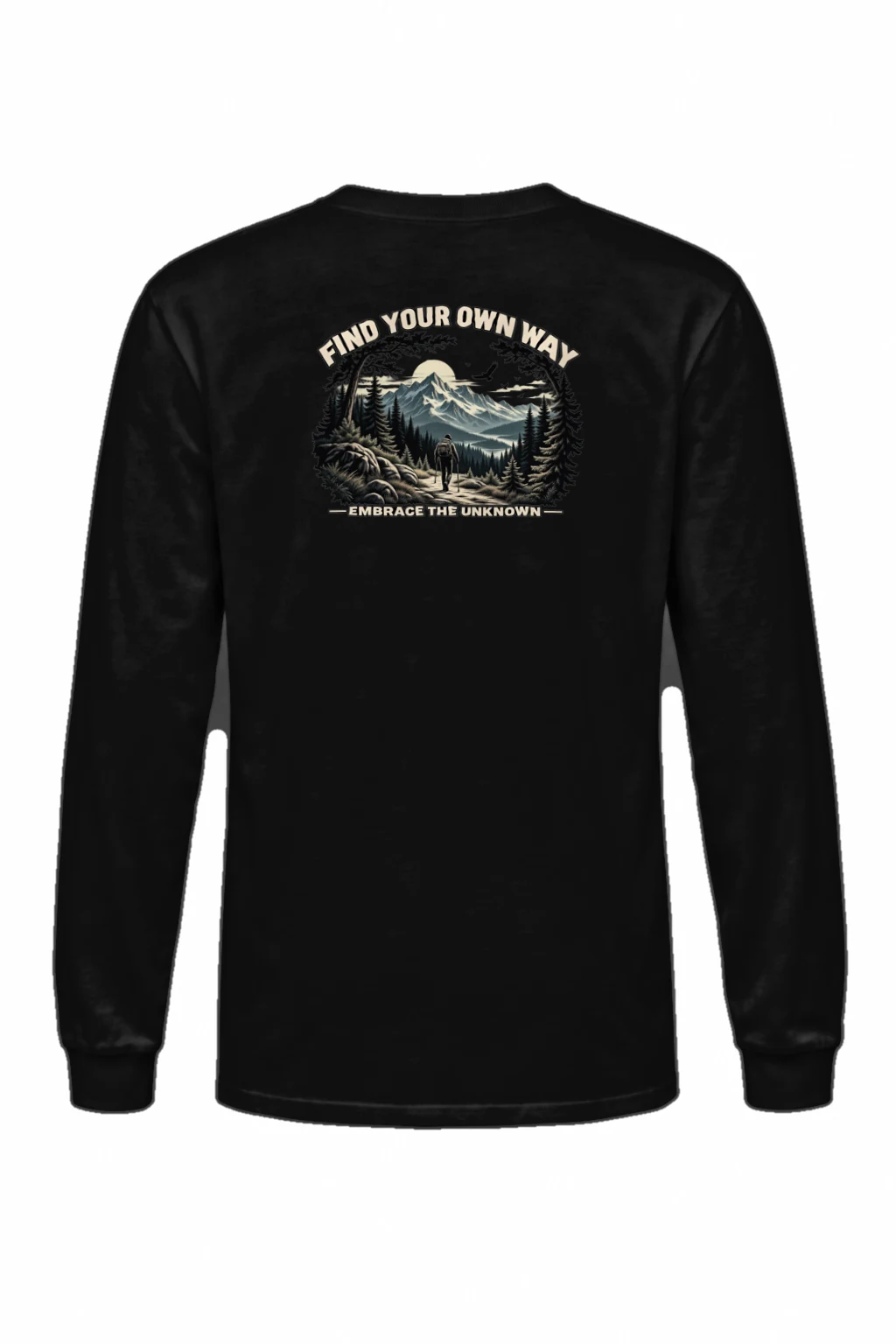 "Find Your Own Way" Unisex Longsleeve T-shirt | Gildan 2400