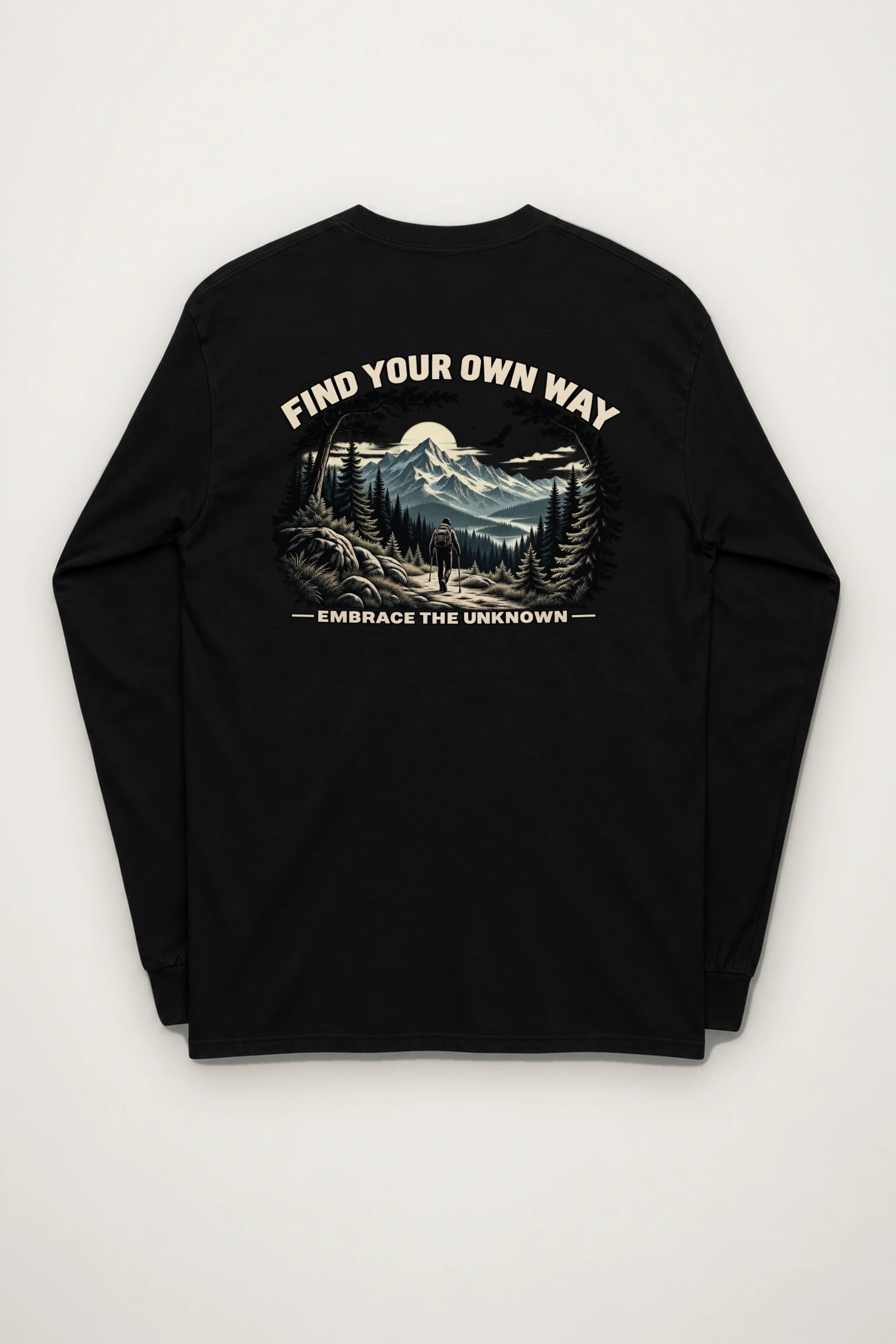 "Find Your Own Way" Unisex Longsleeve T-shirt