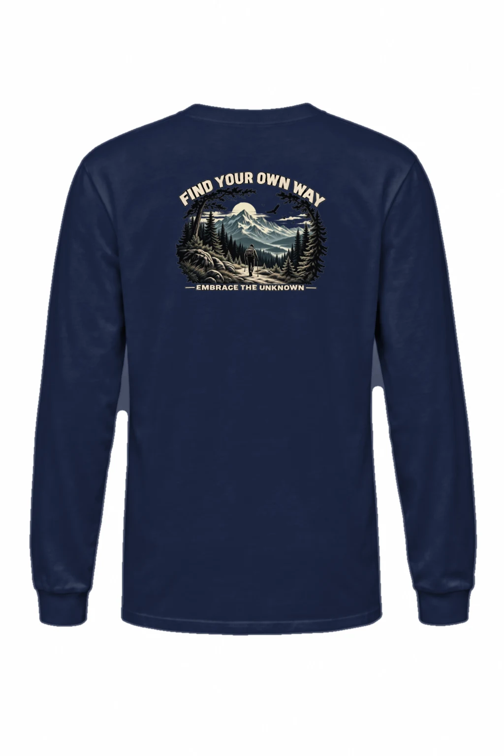 "Find Your Own Way" Unisex Longsleeve T-shirt | Gildan 2400