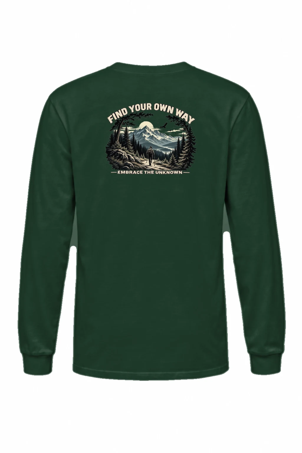 "Find Your Own Way" Unisex Longsleeve T-shirt | Gildan 2400