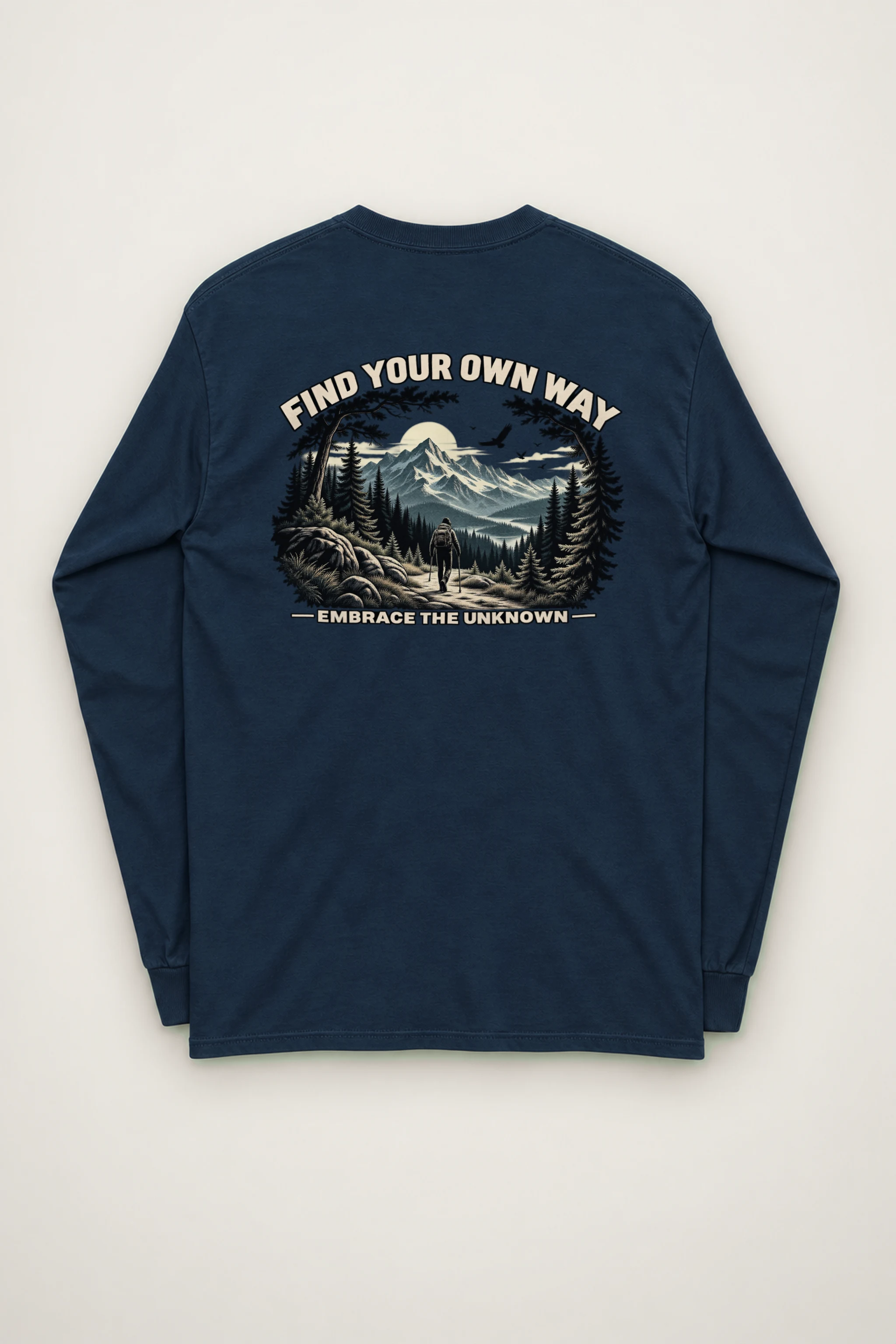 "Find Your Own Way" Unisex Longsleeve T-shirt