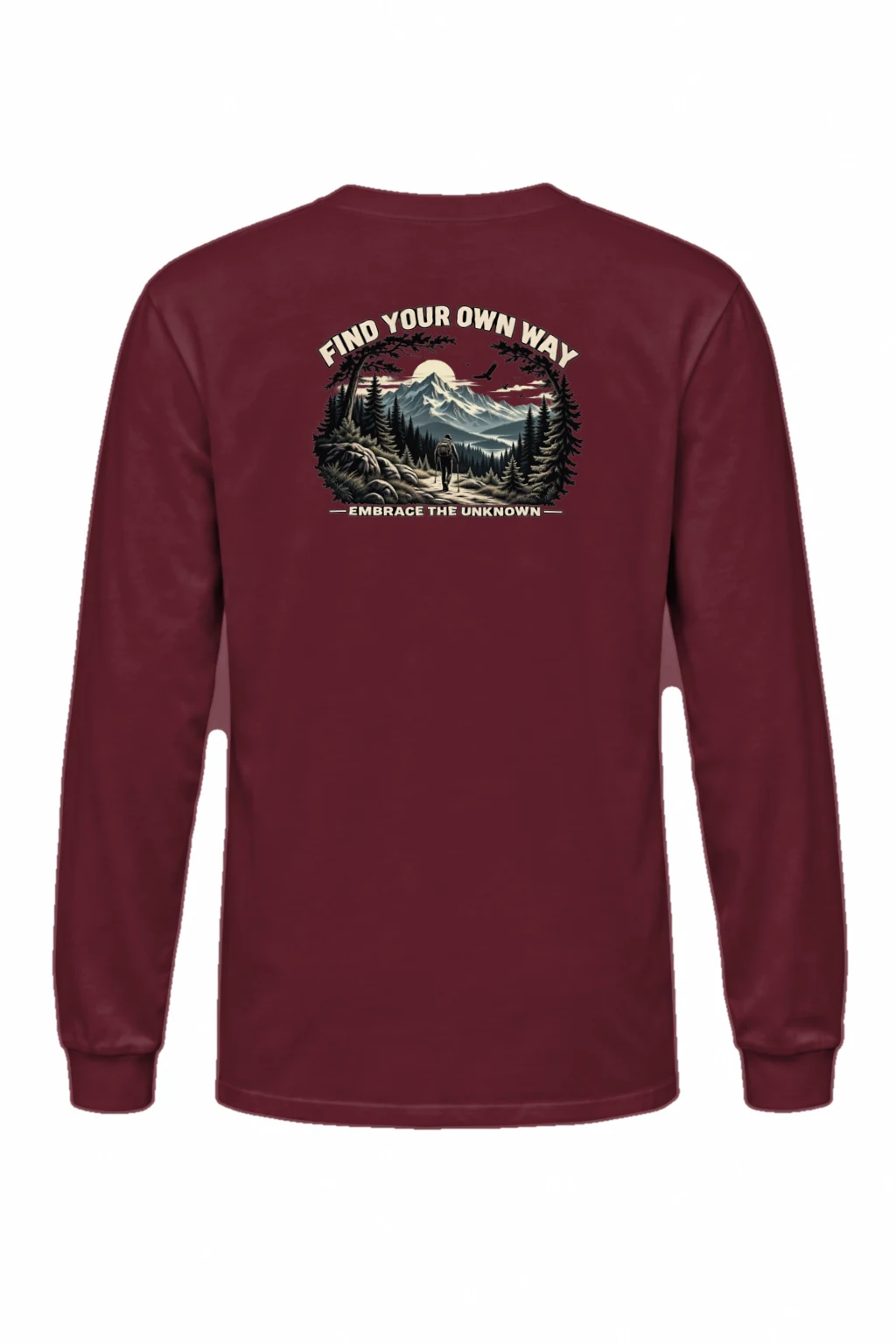"Find Your Own Way" Unisex Longsleeve T-shirt | Gildan 2400