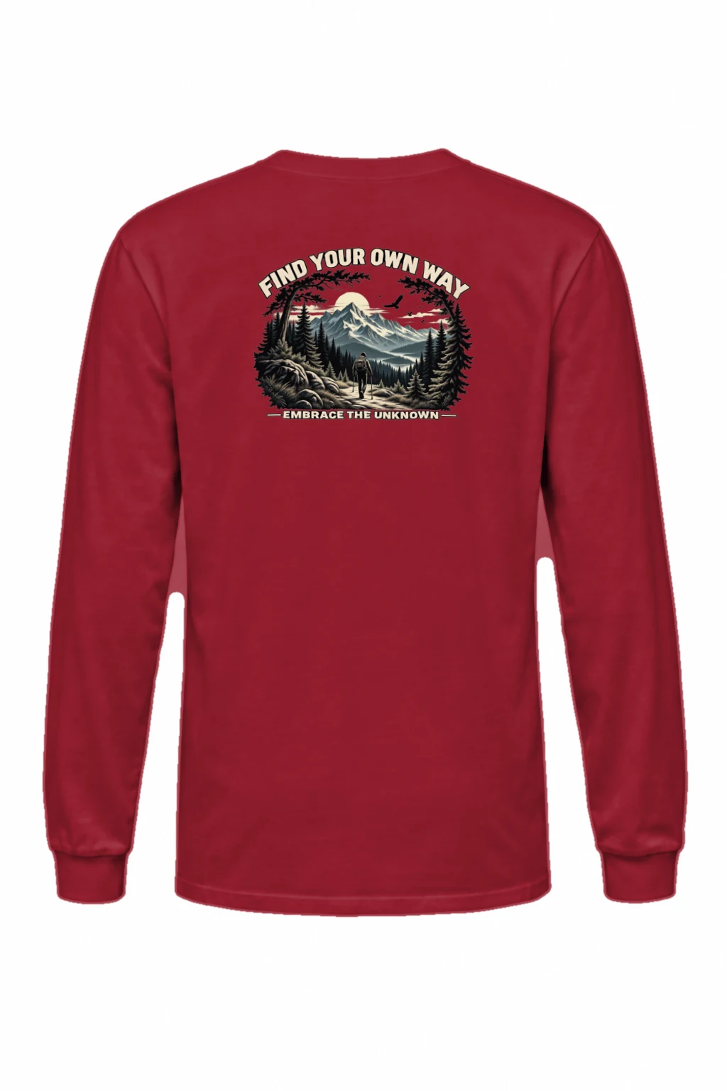 "Find Your Own Way" Unisex Longsleeve T-shirt | Gildan 2400