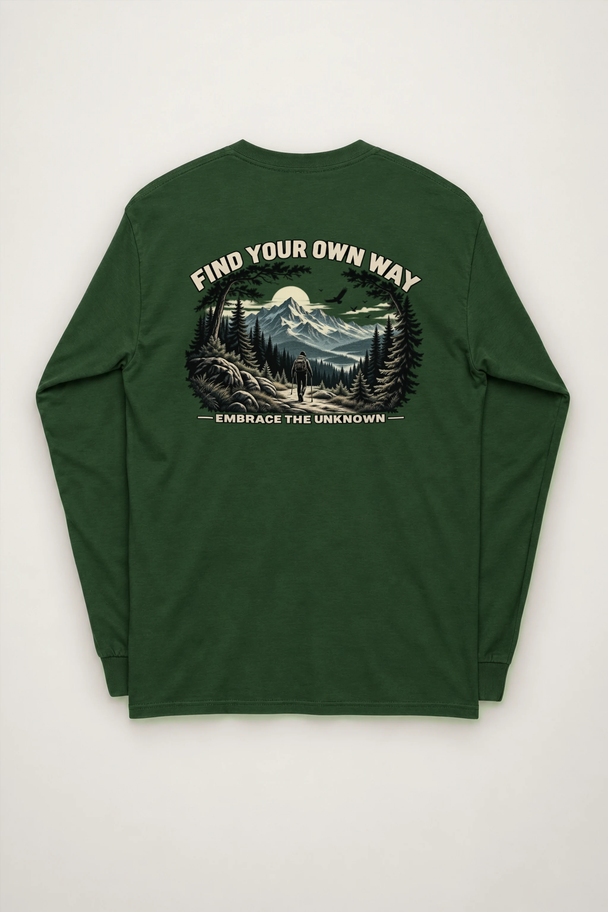 "Find Your Own Way" Unisex Longsleeve T-shirt