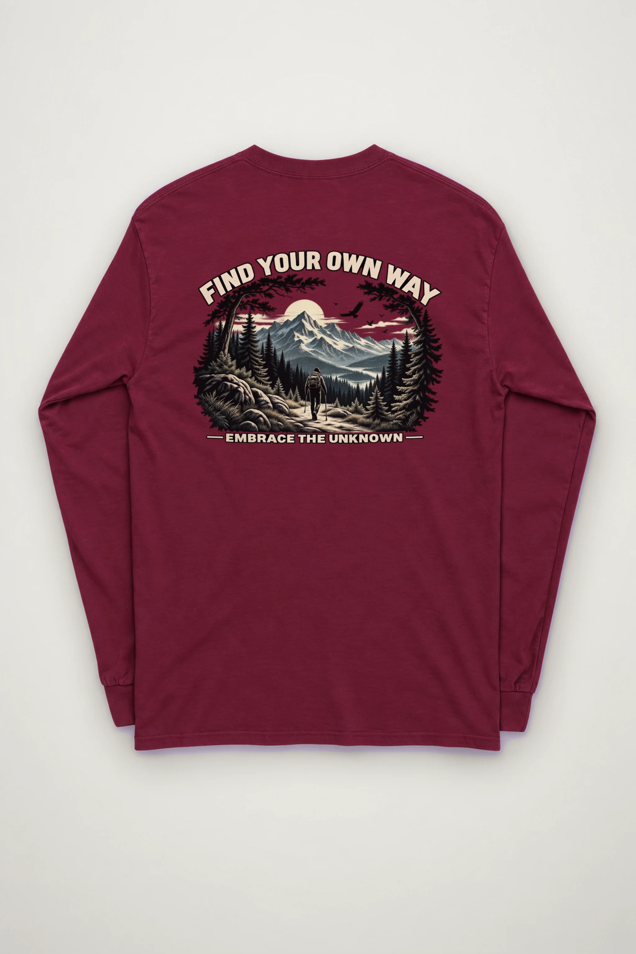 "Find Your Own Way" Unisex Longsleeve T-shirt