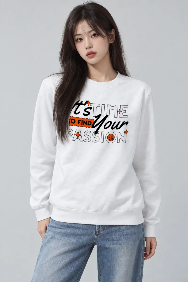 "Find Your Passion" Heavy Blend Unisex Crewneck Sweatshirt
