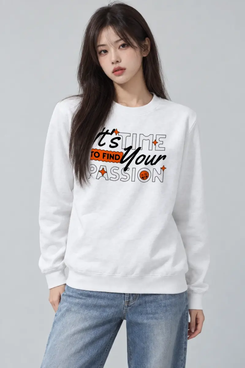 "Find Your Passion" Heavy Blend Unisex Crewneck Sweatshirt
