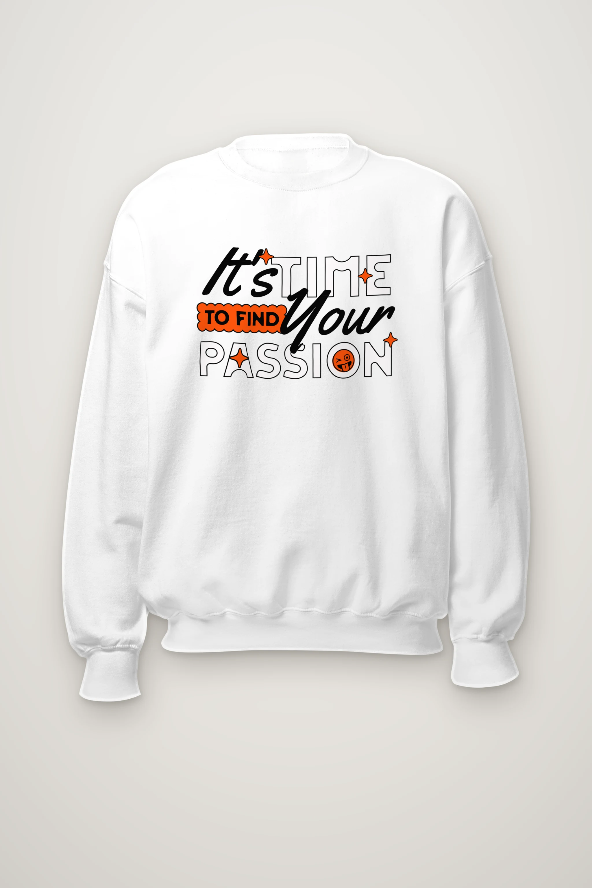 "Find Your Passion" Heavy Blend Unisex Crewneck Sweatshirt