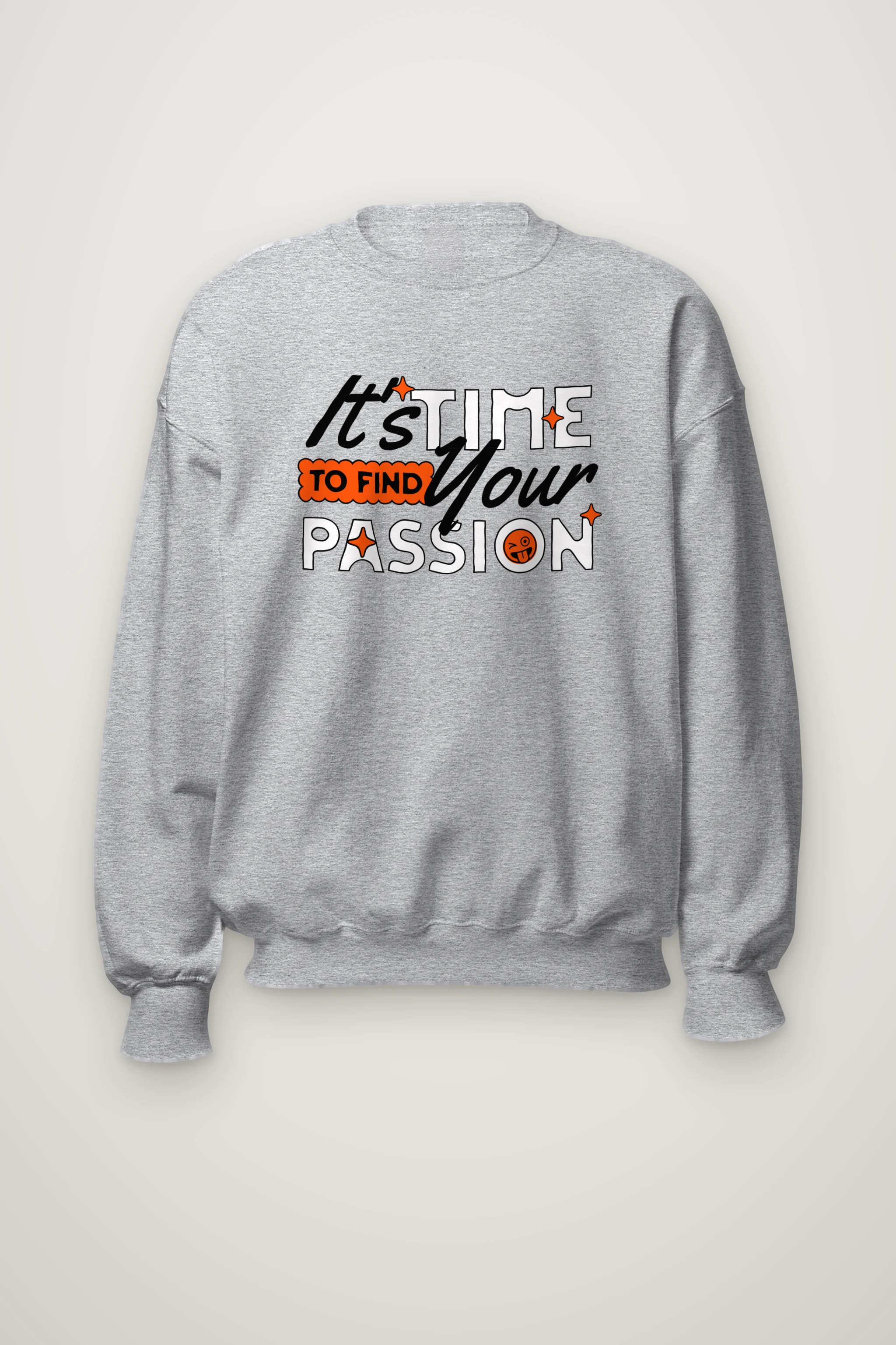 "Find Your Passion" Heavy Blend Unisex Crewneck Sweatshirt
