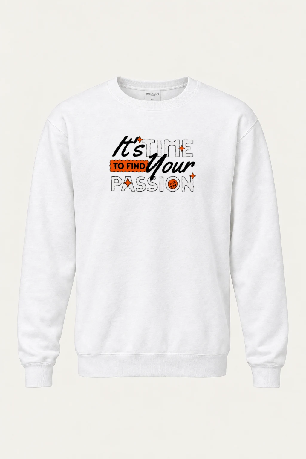 "Find Your Passion" Heavy Blend Unisex Crewneck Sweatshirt | Gildan 18000