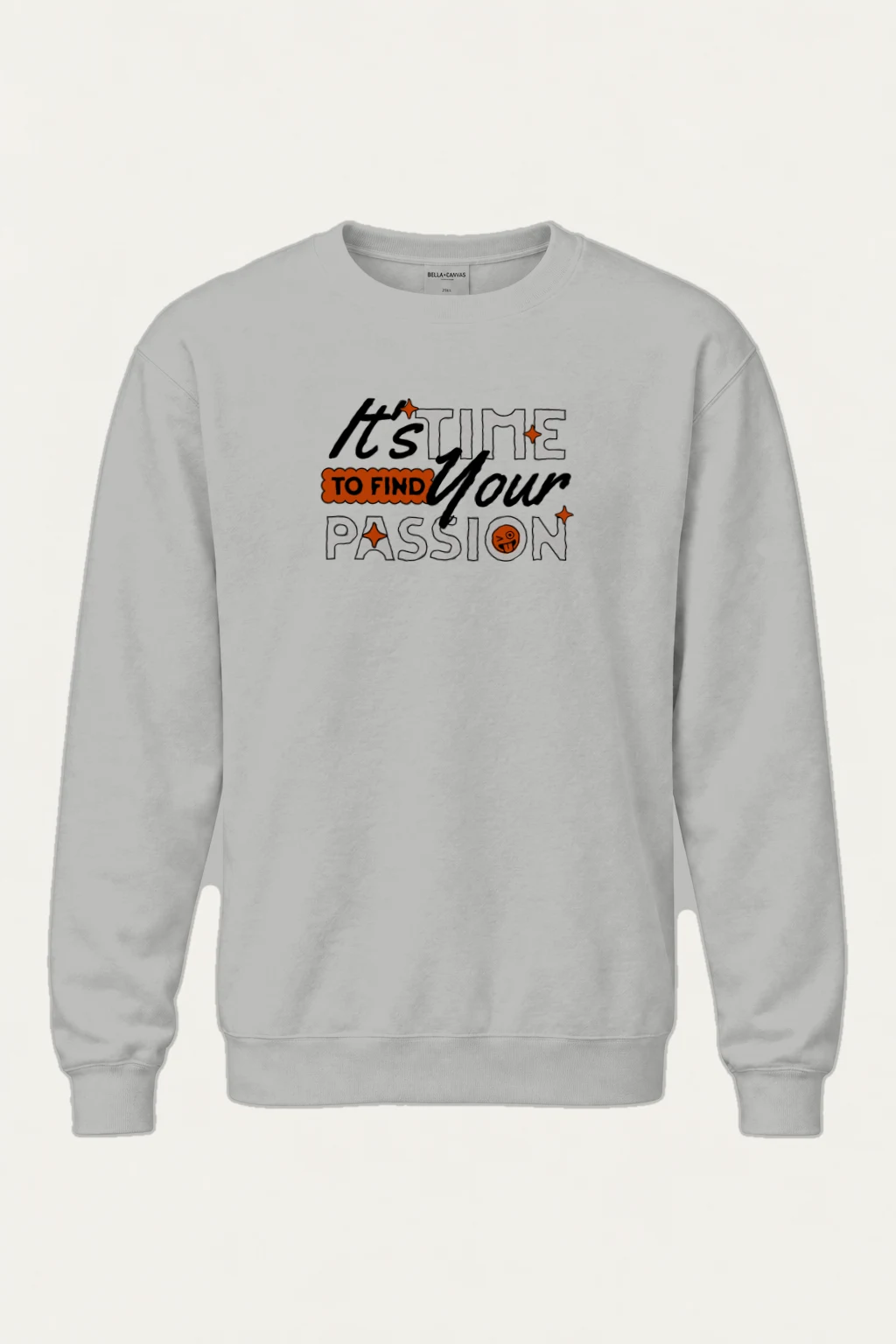 "Find Your Passion" Heavy Blend Unisex Crewneck Sweatshirt | Gildan 18000