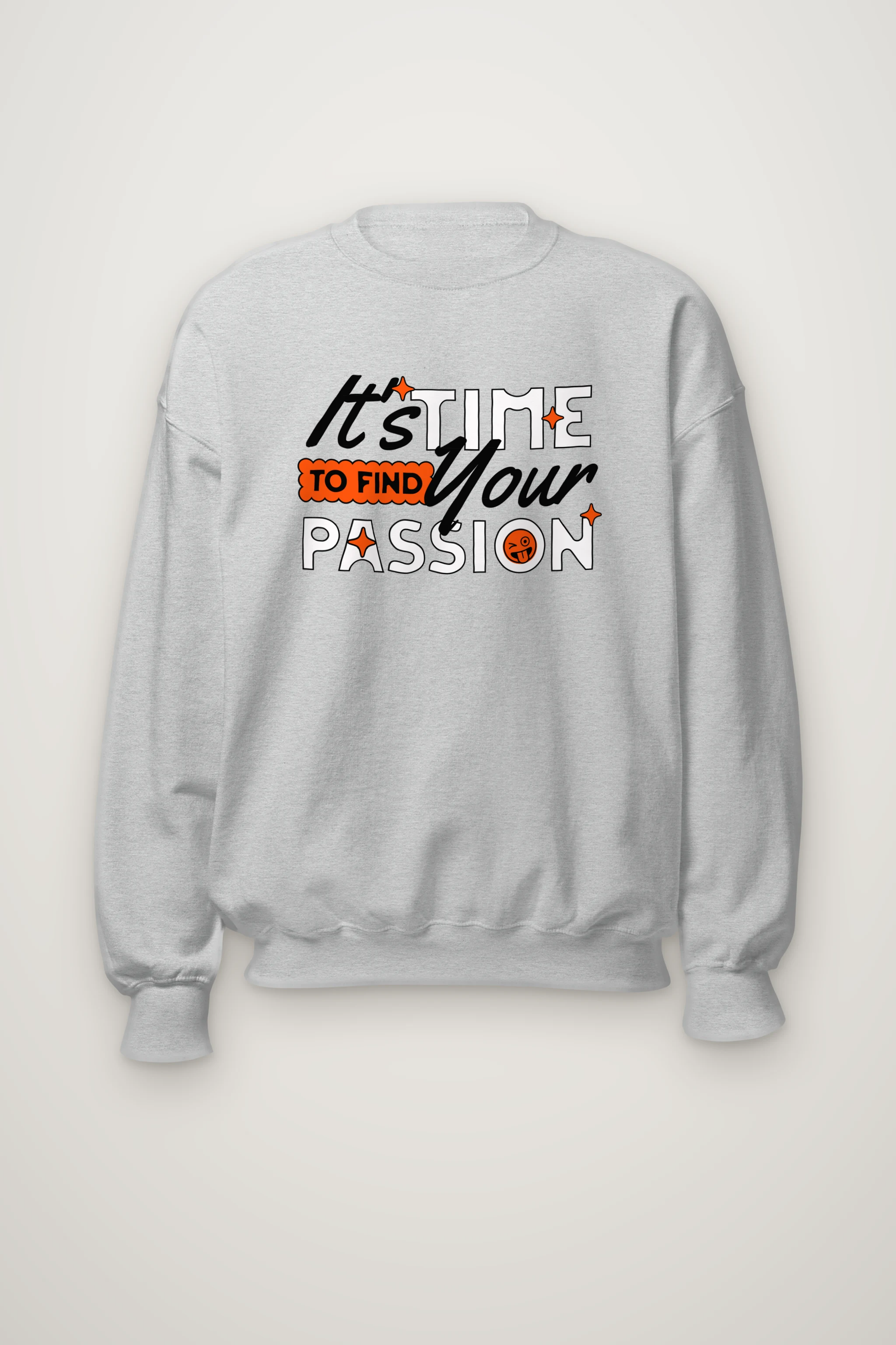 "Find Your Passion" Heavy Blend Unisex Crewneck Sweatshirt