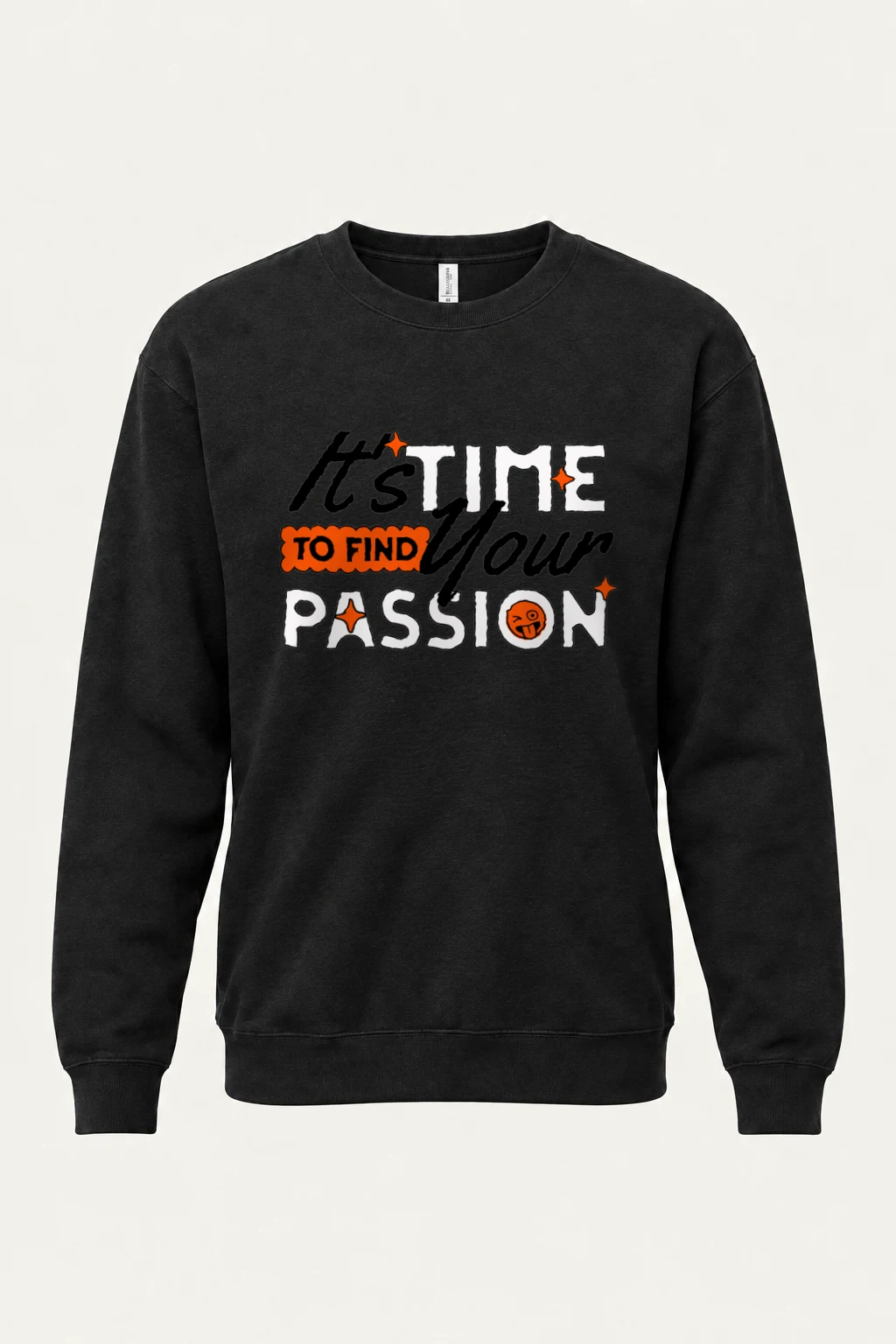 "Find Your Passion" Heavy Blend Unisex Crewneck Sweatshirt | Gildan 18000