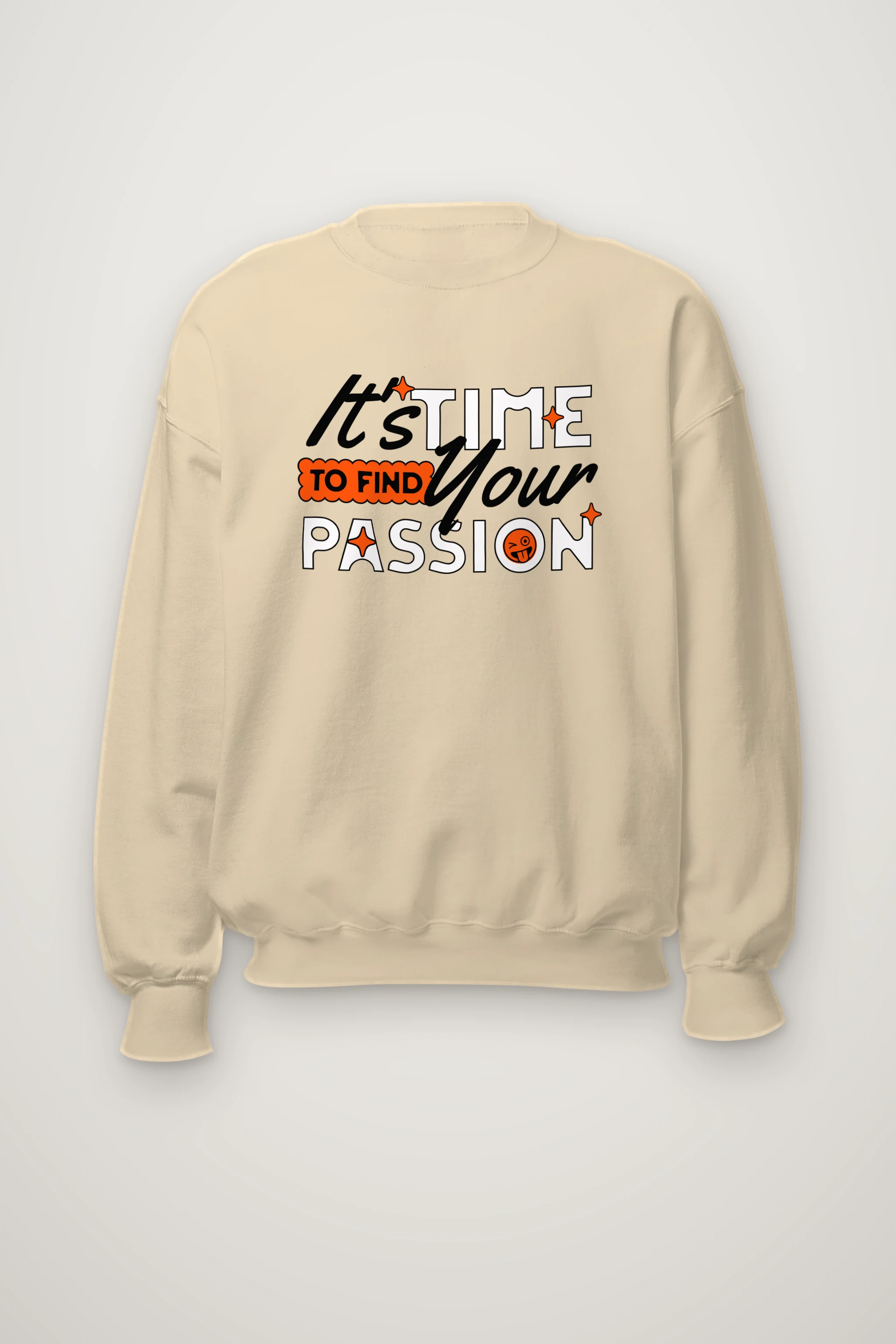 "Find Your Passion" Heavy Blend Unisex Crewneck Sweatshirt
