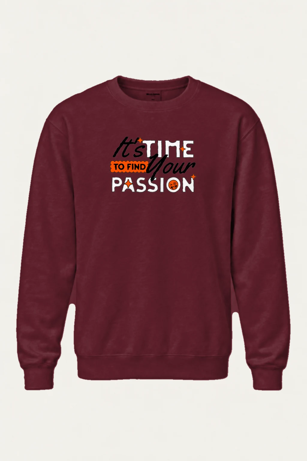 "Find Your Passion" Heavy Blend Unisex Crewneck Sweatshirt | Gildan 18000