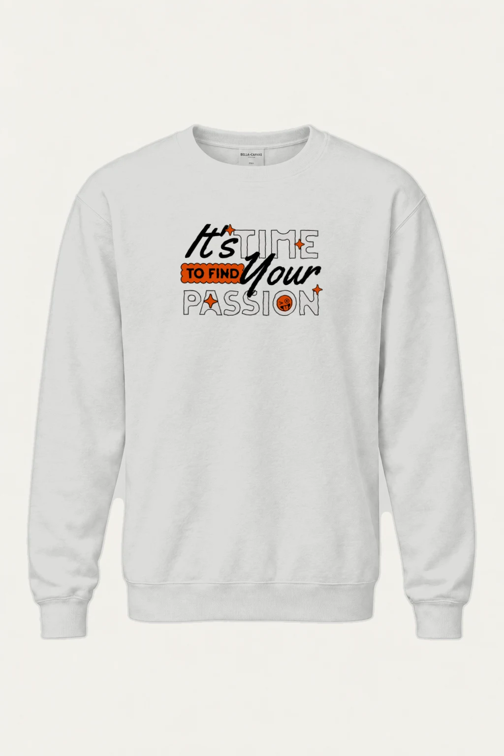 "Find Your Passion" Heavy Blend Unisex Crewneck Sweatshirt | Gildan 18000