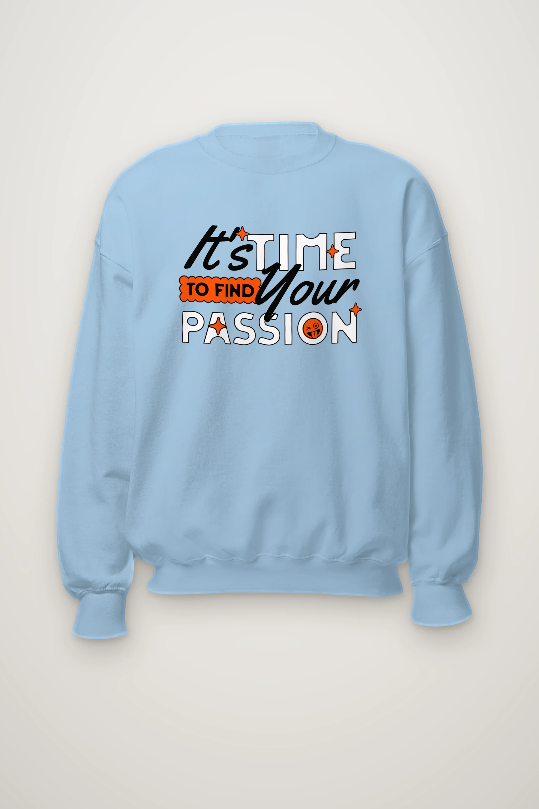 "Find Your Passion" Heavy Blend Unisex Crewneck Sweatshirt