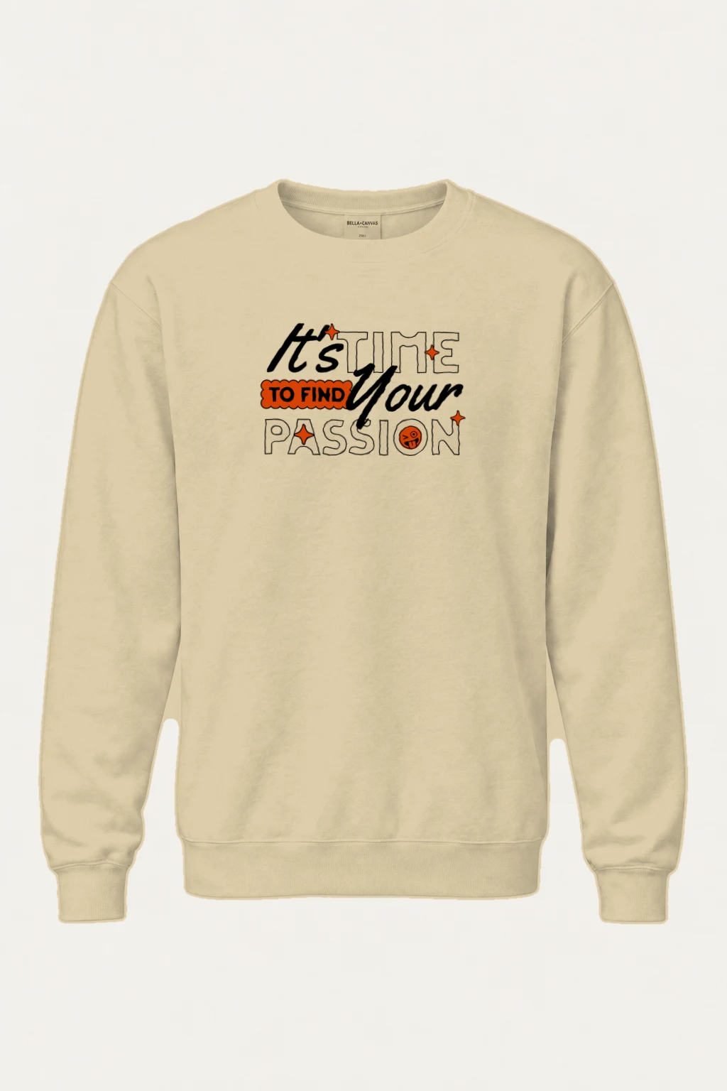 "Find Your Passion" Heavy Blend Unisex Crewneck Sweatshirt | Gildan 18000
